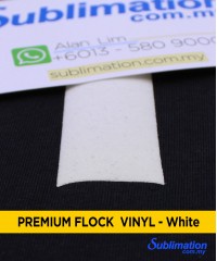 White Flock Vinyl